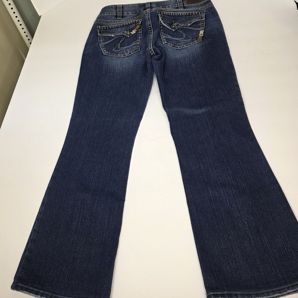 Silver Suki Bootcut Jeans 30/34 Dark Wash - Picture 8 of 15